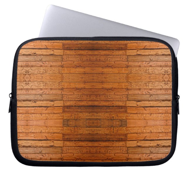 Capa Para Notebook Conselhos Rustic Wooden Arte amostrada (Frente)