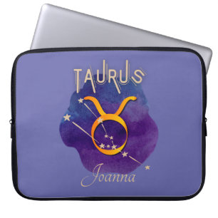 Capa Para Notebook Constelação de Sinal Taurus Zodiac