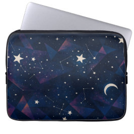 Capa Para Notebook Constelação de Starry Sky - Padrão noturno celesti