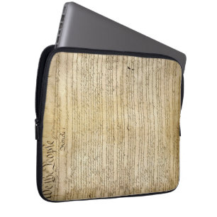 Capa Para Notebook Constituição de Estados Unidos do vintage