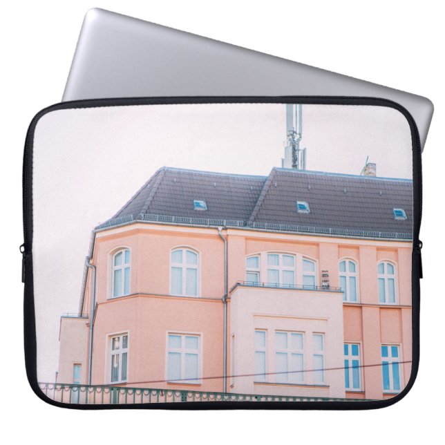 CAPA PARA NOTEBOOK CONSTRUÇÃO DE CONCRETOS BRANCOS E LARANJAS (Frente)