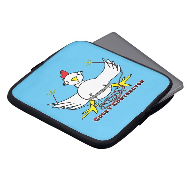Capa Para Notebook Contratado Cocky (Frente Topo)