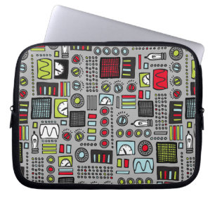 Capa Para Notebook Controles Robot 3000