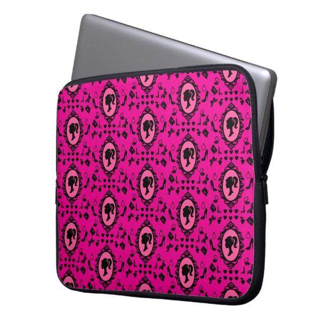Capa Para Notebook Convidada de Aniversário da Boneca Brilhante Moda  (Frente Esquerda)