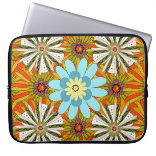 Capa Para Notebook Convite de casamento. fundo floral abstrato. Ab