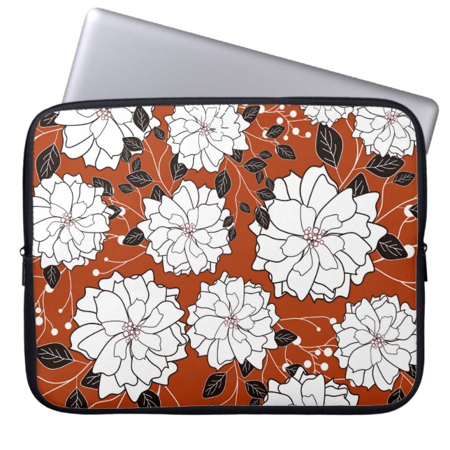 Capa Para Notebook Convite Floral: Abstrato Wedding (Frente)