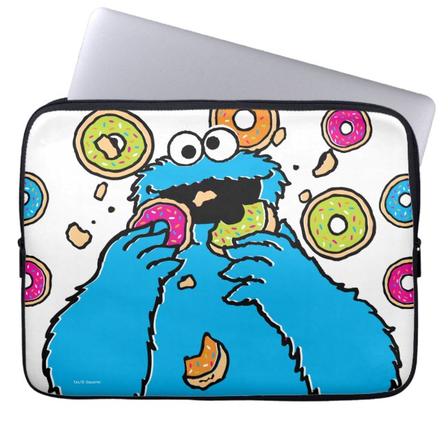 Capa Para Notebook Cookie MonsterDonut Destroyer (Frente)