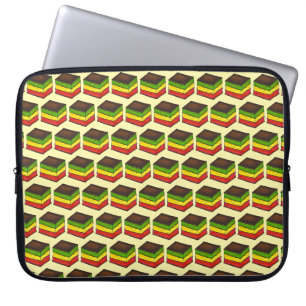 Capa Para Notebook Cookie Natal de Camada Sete do Arco-Íris Italiano