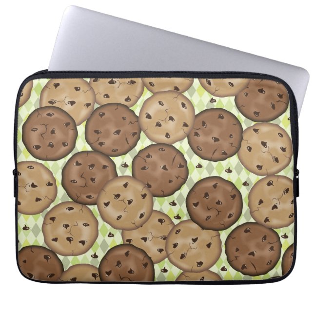Capa Para Notebook Cookies Chip de Chocolate (Frente)