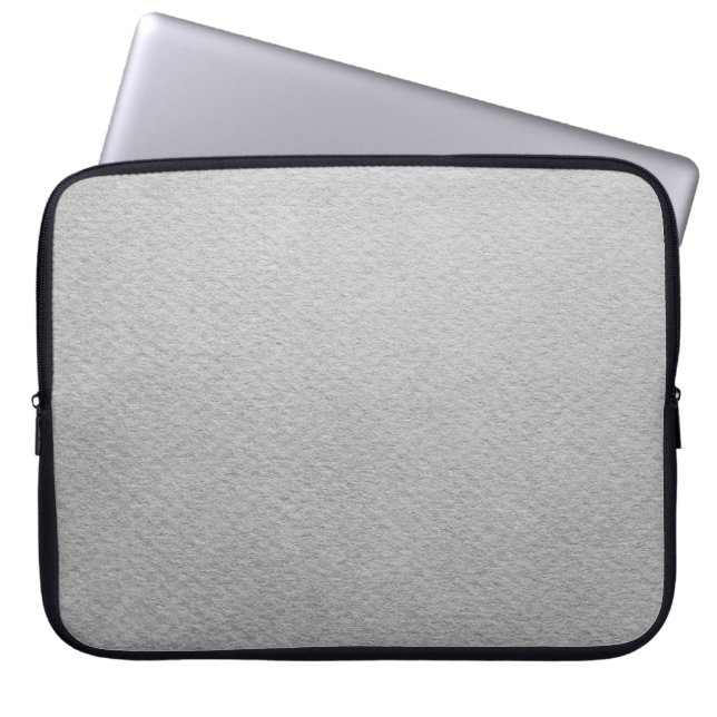 Capa Para Notebook Cor da cinza faturada com textura de papel (Frente)