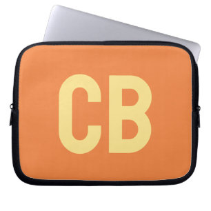 Capa Para Notebook Cor da Tendência - Bolsa de laptop fresca de tange