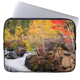 Capa Para Notebook Cor do outono ao longo do Bishop Creek, CA