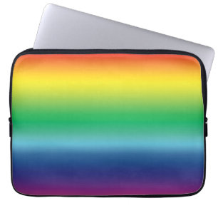 Capa Para Notebook cor do pavilhão arco-íris lgbt