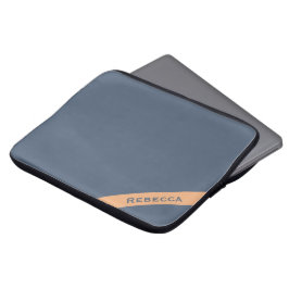 Capa Para Notebook Cor Sólida Azul Retroativa Comum Pessoal