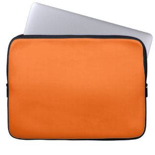 Capa Para Notebook Cor Sólida do Tigre Laranja