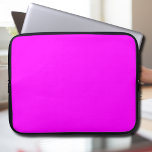 Capa Para Notebook Cor Sólida Fuchsia | Elegante Clássico<br><div class="desc">Cor Sólida Fuchsia | Clássico | Elegante | Evolução | NA MODA | Presente</div>