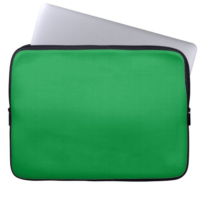 Capa Para Notebook Cor sólida Kelly Green (Frente)