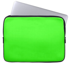 Capa Para Notebook Cor Sólida Neon Verde | Clássico