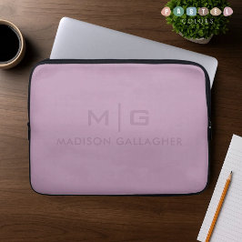 Capa Para Notebook Cor Sólida Roxa Lavanda Pastel Luz Suave