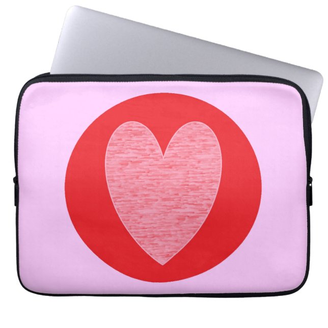 Capa Para Notebook Coração 3 (Frente)