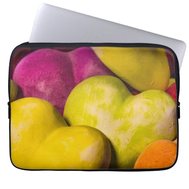 Capa Para Notebook Coração, coração doce... (Frente)