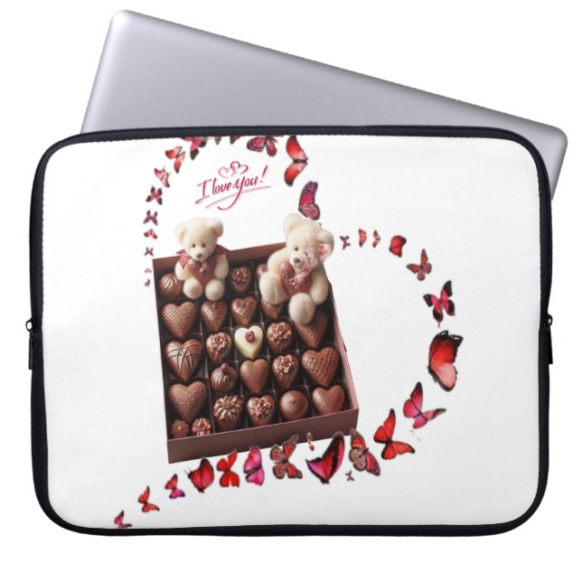 Capa Para Notebook Coração de Amor  (Frente)