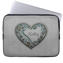 Capa Para Notebook Coração Movido Antigo