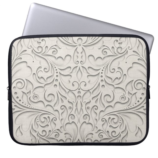 Capa Para Notebook Coração natural (Frente)