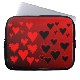 Capa Para Notebook Corações