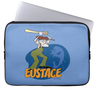 Capa Para Notebook Coragem ao Cachorro Eustace Graphic