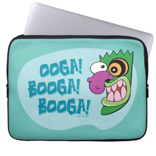 Capa Para Notebook Coragem ao Cachorro Ooga Booga Booga