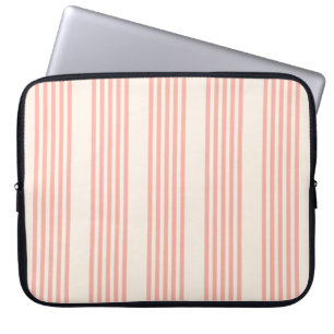 Capa Para Notebook Coral e bege - cinco estrias
