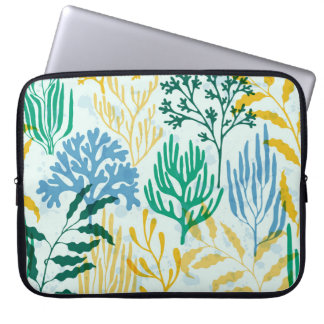 Capa Para Notebook Coral Reef, Algae Padrão Sem Olhos.