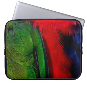 Capa Para Notebook Cordas verdes e vermelhas
