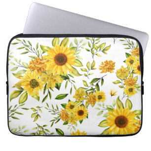 Capa Para Notebook Cores d'água Girassol 8