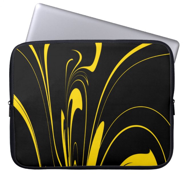 Capa Para Notebook Cores de Abelha (Frente)