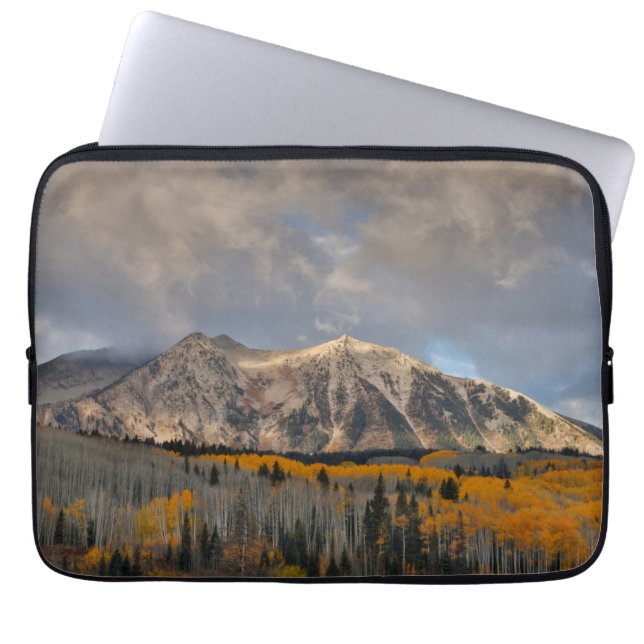 Capa Para Notebook Cores de Outono dos Álamos, Keebler Pass (Frente)