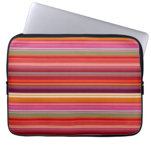 Capa Para Notebook Cores listradas de safra