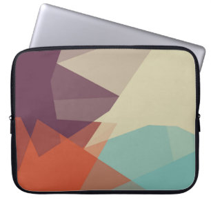 Capa Para Notebook Cores Modernas Geométricas em Retro #17