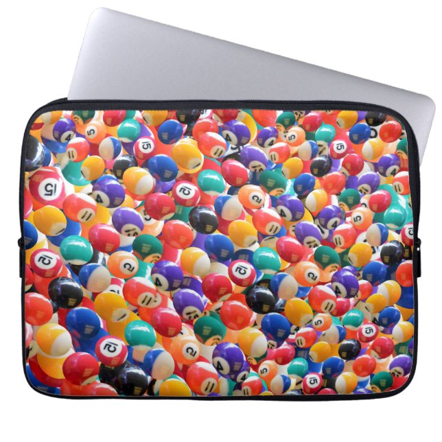 Capa Para Notebook Cores Tradicionais Do Oito, Bolsa de laptop (Frente)
