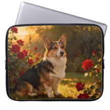 Corgi in the Roses I
