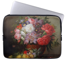 Capa Para Notebook Cornelis Johannes van Hulsteijn Vase com Flores