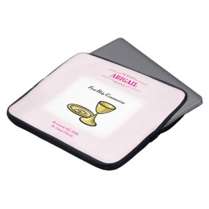 Capa Para Notebook Corpo customizável, da menina do comunhão e sang