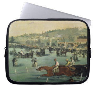 Capa Para Notebook Corrida de cavalos de Manet , 1872