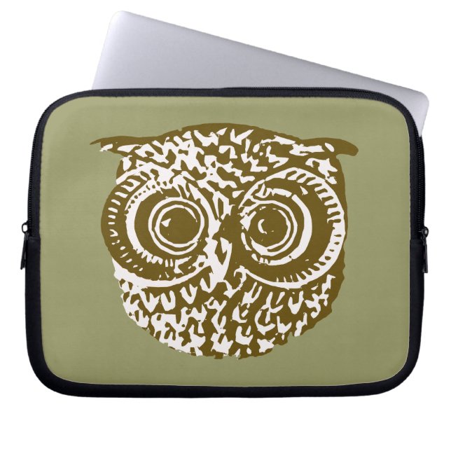 Capa Para Notebook Coruja (Frente)