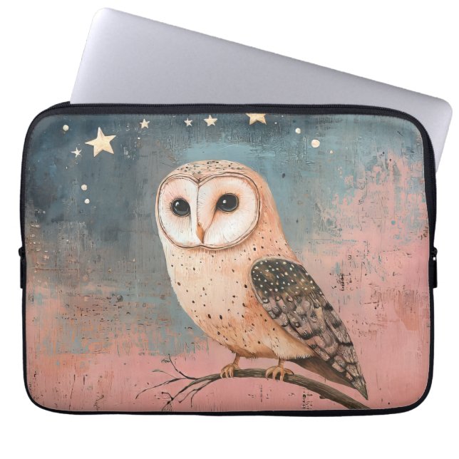 Capa Para Notebook Coruja (Frente)