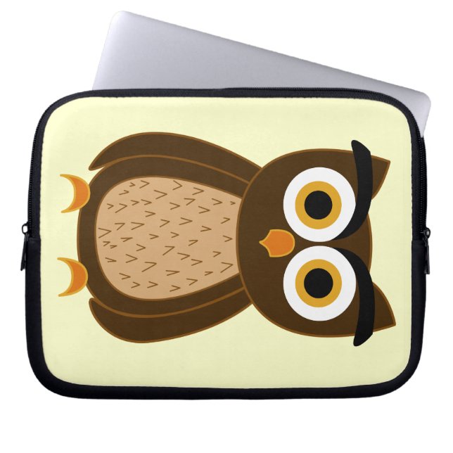 Capa Para Notebook Coruja (Frente)