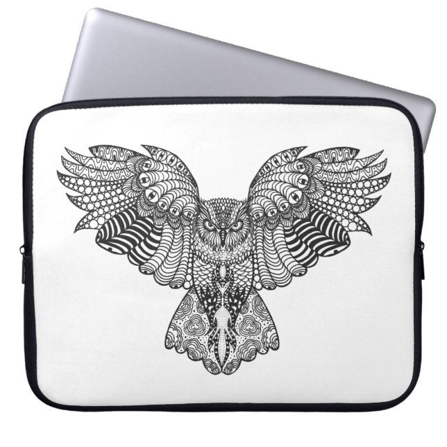 Capa Para Notebook Coruja de Eagle inspirada (Frente)