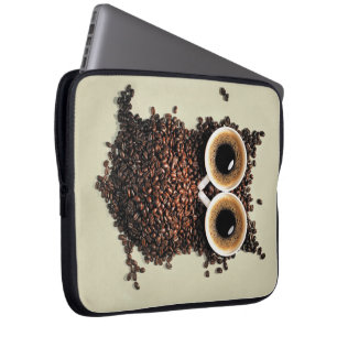 Capa Para Notebook Coruja do café