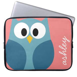 Capa Para Notebook Coruja moderna bonito dos desenhos animados com